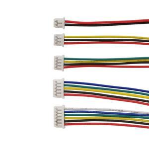 마이크로 JST 1.25mm 와이어 케이블 커넥터 피치 2P 6 핀 암 플러그 전자 개