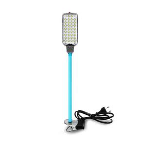LED 집게스탠드 / AC220V  유선 자바라 작업등 집게등 테이블 작업 현장 노점 가판 조명 전등 자바라등    