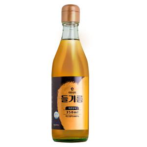 (350ml실속형) 저온압착 100% 국산참기름 생들기름 들기름 350ml / 방앗간참기름