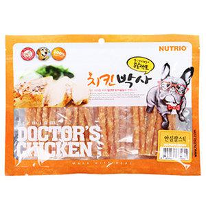 치킨박사 안심쌀스틱 300  강아지 대용량 간식
