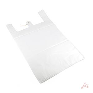 일회용 비닐봉투 배달 시장 마트 포장 비닐봉지 4호 100매 흰색