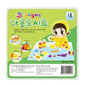 [XBI68K4N]키즈맘아트 미술놀이 디오메 다용도 시트 1호