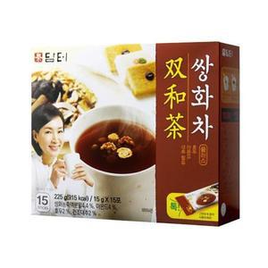 [XBG97403_47]담터 쌍화차플러스 15g X 15포 녹차 티세트