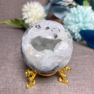차량용안테나볼 화려한 Druzy 마노 크리스탈 구 반짝이는 명상 장식 수정