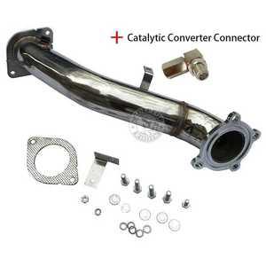 튜닝품 터보 다운파이프 1-16 T 1998CC 122Cu 에 적합 3 인치 카마로 2016-2021 LTG 2.0 용 DOHC In.