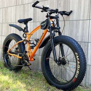 입문용 MTB 자전거 큰 타이어 충격 흡수 해변 산악용