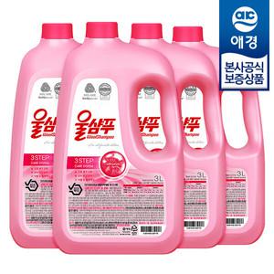 [애경][비밀] 울샴푸 오리지널 중성세제 3L x4개