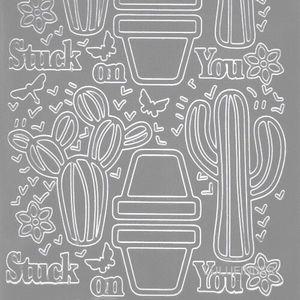 [룰루핑거] 제제 JEJE 429701 Cactus S/S 유럽 다꾸 스티커 1VX-01-609