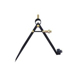 레딘 6인치 /150mm 프렌치 라 케이블 u201CYANKE u201D 칸막이 나침반, 퀵 스피드 너트, 래피드 조정, 연필 홀더, 블랙 메탈 마감, 플랫 레그, 경화된 포인트, 미세 조정 메커니즘 CO150B19