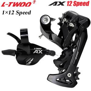 변속기 LTWOO AX 12 S 1x12 스피드 자전거 그룹셋 오른쪽 시프터 레버 스위치 MTB 부품용 후면 드레일러 적용 46T 50T 52T