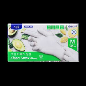 요리 위생 라텍스 장갑(중) 100입