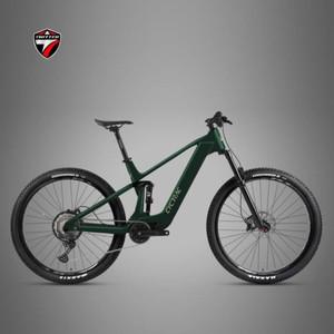 트위터 EM19 27.5/29er 탄소 섬유 풀 서스펜션 전기 산악 자전거 Bafang 미드 마운트 M820 모터 36V250W/48
