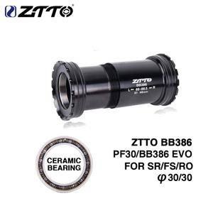 ZTTO BB386 30 하단 브래킷 세라믹 베어링 PF30 액슬 MTB 로드 바이크 BB 46mm 프레임 쉘 30mm 스핀들 크랭