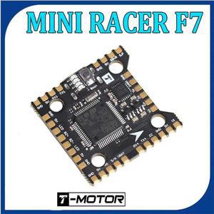 소품 T-MOTOR RC FPV 드론용 미니 F7 비행 컨트롤러 3 6S Lipo W/AT756E OSD 4 x UART 포트 MCU-STM222RET6