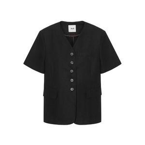 더엣지 THEATG 25SS 린넨 블렌디드 반팔 자켓 727684