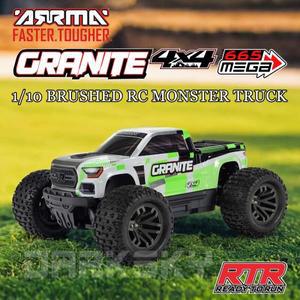 ARRMA GRANITE MEGA 665 4X4 Brushed Monster Truck 1/10 RC Electric Remote Cars ARA4202V4 Adult Childr