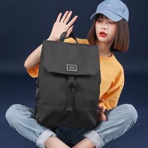 세련된 13 15.6 인치 노트북 배낭 여성 패션 방수 옥스포드 천 대학 Schoolbag