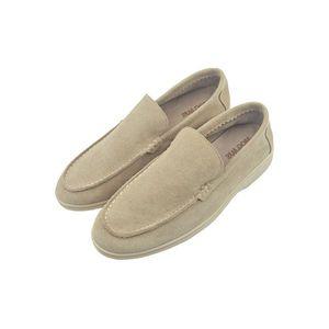 MOGAUS 로렐라 심플 소가죽 로퍼 샤모아래더 인솔 3color Men Women Size