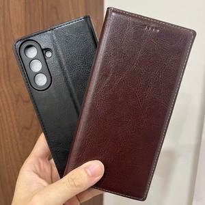 자석  가죽 스킨 플립 지갑 책 전화 케이스 커버 삼성 호환 갤럭시 A33 A53 A73 A34 A54 A35 A55 A36 A56 5