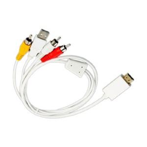 HDMI 3RCA AV 오디오 비디오 신호 변환케이블 변환기