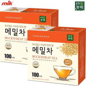 다농원 메밀차200T(100Tx2개)/현미녹차/보이/우엉/둥굴레차/옥수수수염차/보리차/티백차/마테차