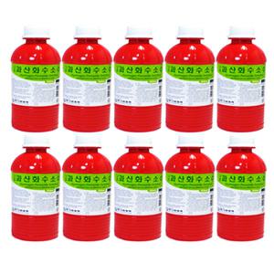 그린제약 과산화수소수 250ml X 10개/소독/3%/과수