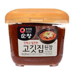 [청정원](의정부점) 순창 고깃집된장찌개 양념450g(각)