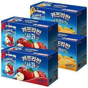 카프리썬 사과 20팩 + 오렌지 20팩 / 과일주스 음료수
