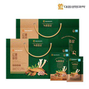 [대웅생명과학] 녹용홍삼 (국산 생녹용추출액,6년근홍삼,당귀,천궁 함유, 70mlX30포) 2세트