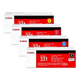 캐논 CRG-331BK CRG-331C CRG-331M CRG-331Y 4색세트