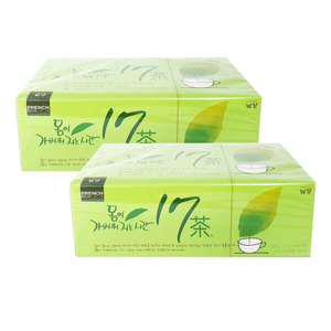 프렌치카페 몸이가벼워지는시간 17차 120g (80T) x 2개 티백
