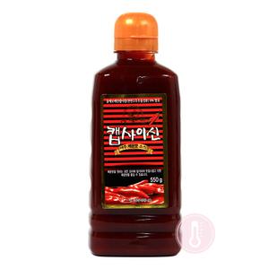 레벤 캡사이신 아주매운맛 소스 550g