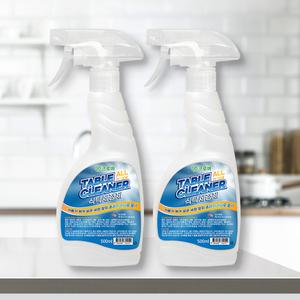 크로바 식탁세정제 살균 세정 탈취 테이블 클리너 주방청소 500ml X 2개