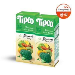 (광동) 브로콜리 200ml x 24팩/주스/주스