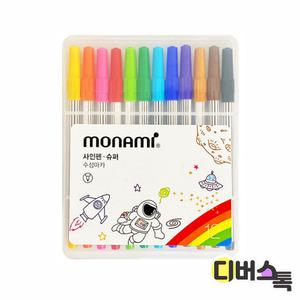 [디버스톡] 모나미 슈퍼 싸인펜 12색