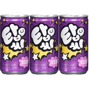 일화 탑씨 포도 190ml 90캔