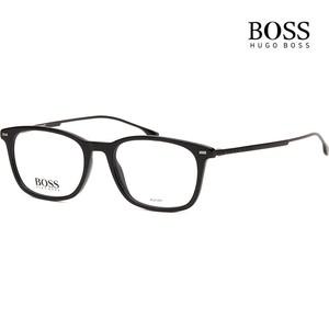 휴고 보스 안경테 BOSS1015 807 가벼운 블랙 뿔테 명품