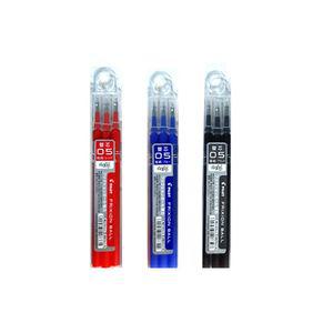 빠이롯트 지워지는 프릭션볼 노크 리필 0.5mm 3본/단색볼펜용