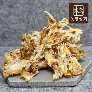 동명상회 국내가공 구운 쥐포채 200g 간식 주전부리 맥주안주