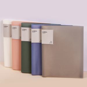 모나미 롭다 클리어파일 40P 대용량 서류보관