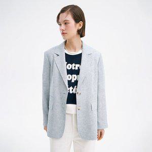 [올리브데올리브](대구신세계)투버튼 린넨자켓 OW4MJ445