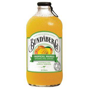분다버그 망고 375ml x 8개 탄산 음료 망고주스
