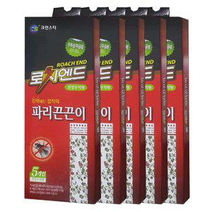 국산 파리끈끈이띠 날파리 띠끈끈이 천장끈끈이 25매
