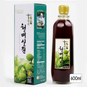 홍쌍리 매실액 매실청 국내산 매실 원액 액기스 엑기스 농축액 차 600ml