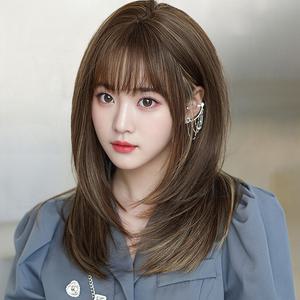 키라비 가발 여성 통가발 시크릿 투톤 긴머리 레이어드 컷 중단발 53cm KPE-350