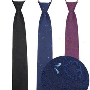 (바이올렛) LTIE-082 포인트파도 넥타이 (자동)/남성/면접/결혼식/20대/남자/지퍼/자동/선물용/기본/타이/