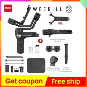 3 축 짐벌 안정기 Zhiyun Weebill S 미러리스 DSLR 카메라용, 소니 A7 III A6000, 니콘, 파나소닉 GH5, 후