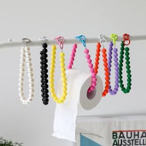 이비자 비즈 구슬 두루마리 화장지 휴지걸이 7color