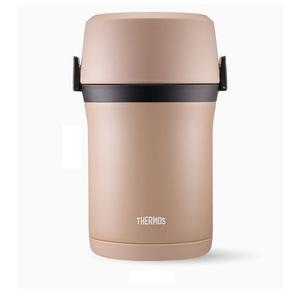 써모스 일체형 대용량 보온도시락 샌드베이지 TKLH-1500