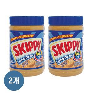 [스키피] [스키피] 땅콩버터 청크 462g x 2개 피넛버터